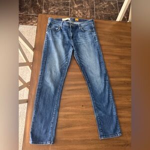 Pilcro and the Leatherpress Blue Jeans Size 27